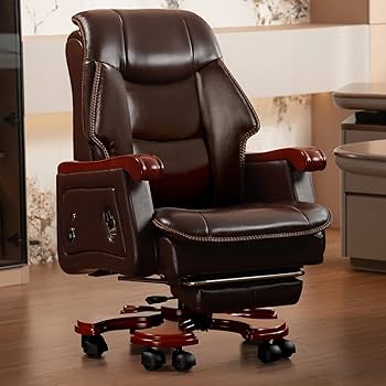 Amazon.com: Kinnls Jones Fully Reclining Office Chair with